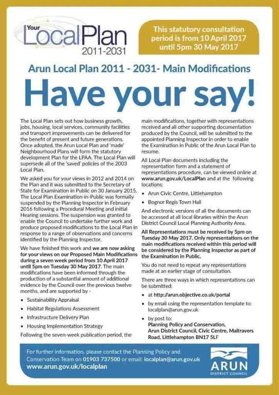 Local Plan, Have your Say