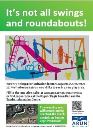 Play are consultation poster