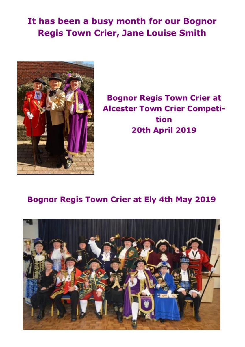 Town Crier in May