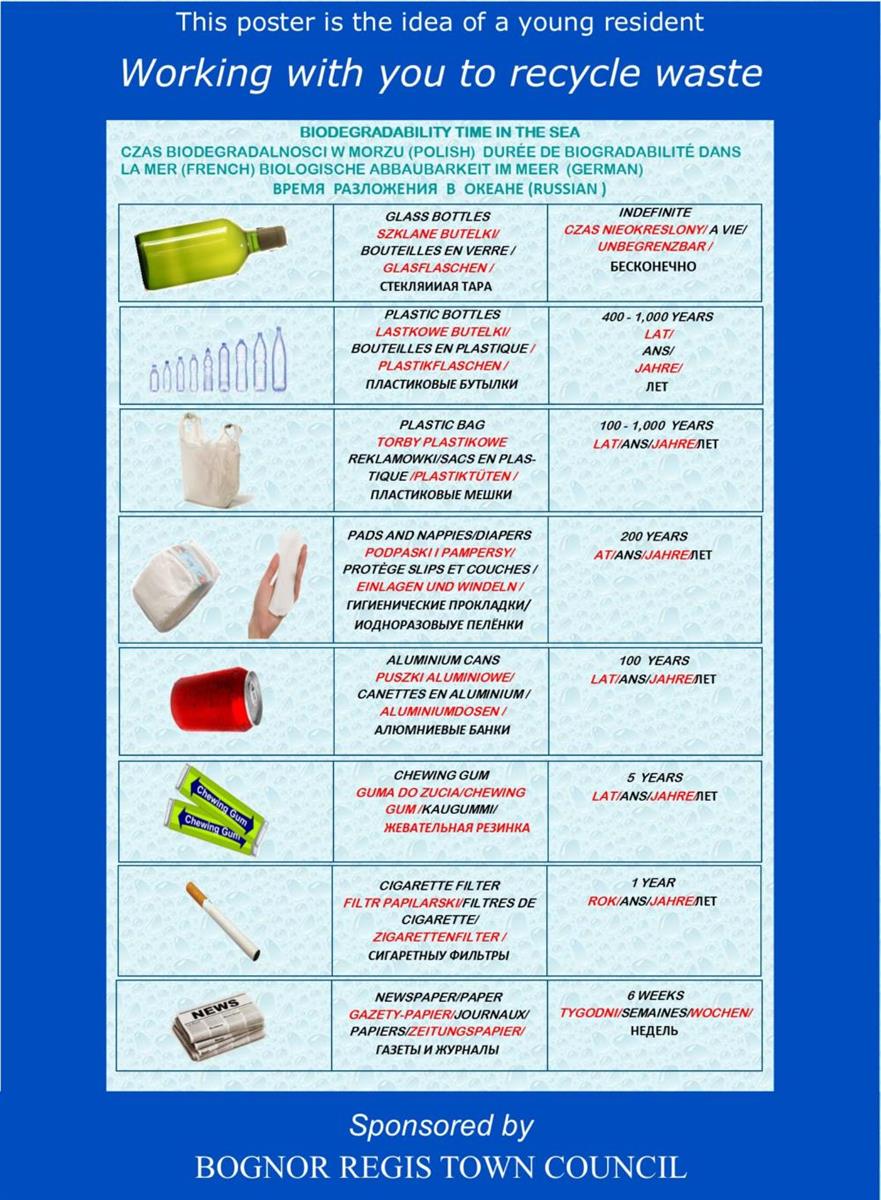 Biodegradability Poster